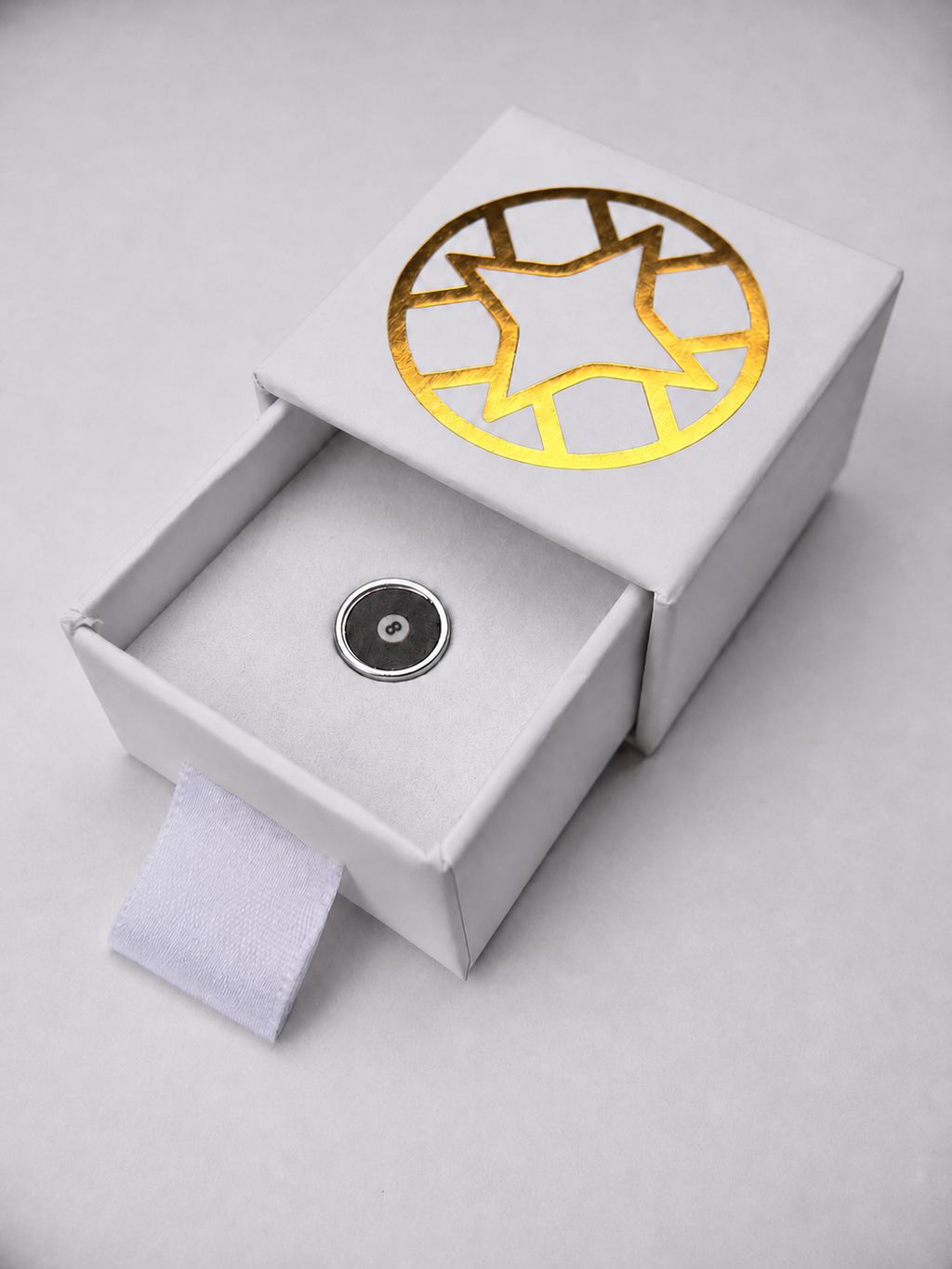 8 Ball Club Charm